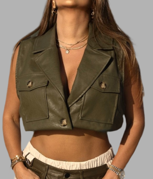 Olive Vest